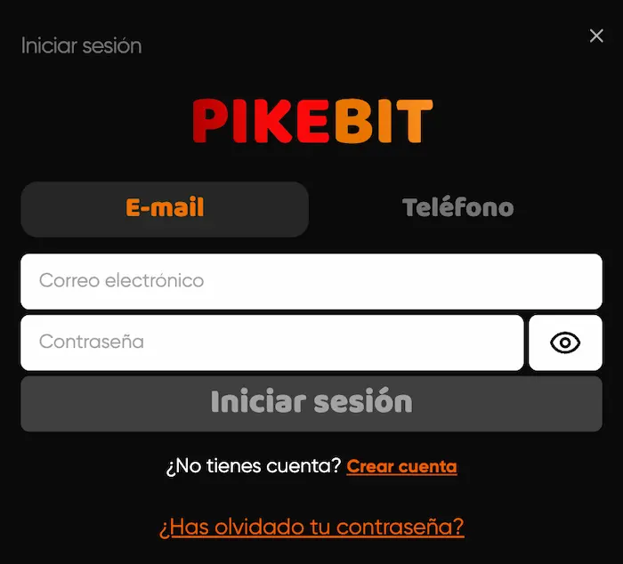 Pikebit Casino Login